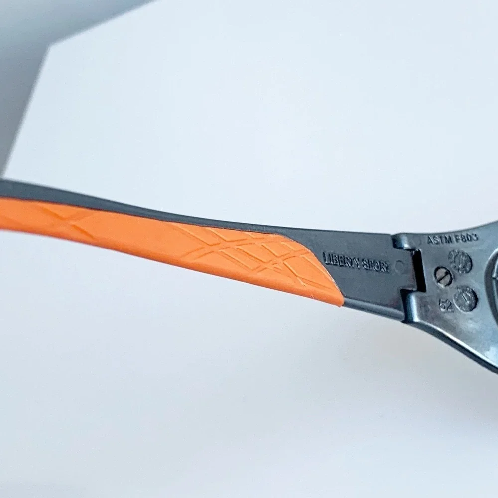 Kids Liberty Sport Slam‎ Glasses F8 Navy and Orange - with case & accessories